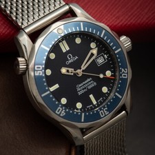 omega seamaster 36mm quartz  professional 300m blue bezel diver watch 2561800 comprar usado  Enviando para Brazil