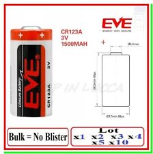Pila cr123 batteria usato  Pietrasanta