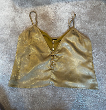 Revolve gold vest for sale  DARTFORD