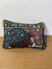 Tapestry pillow believe for sale  Anderson