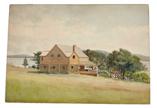 Antique 1903 watercolor for sale  Fort Lauderdale