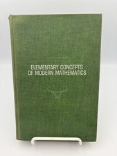 Elementary Concepts of Modern Mathematics By Dinkines (1964) HC, usado comprar usado  Enviando para Brazil