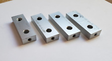(4 peças) blocos espaçadores de montagem alumínio 2-3/16"L x 3/4"W x 3/8"H com furos de 1/4" comprar usado  Enviando para Brazil