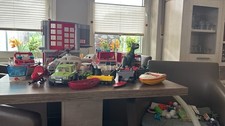 Playmobil feuerwehr tankstelle gebraucht kaufen  Lüdersfeld