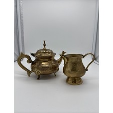 Brass tea pot for sale  Norman