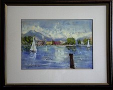 Quadro olio tela usato  Riva del Garda