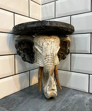 Wooden elephant shelf for sale  INVERURIE