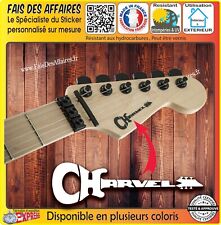 Sticker autocollant charvel d'occasion  Aillevillers-et-Lyaumont