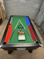 7ft 4ft black for sale  WIGAN