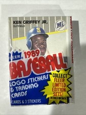 cello fleer 1989 packs for sale  Mashpee