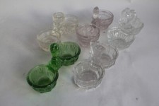 Antique glass salt d'occasion  Expédié en Belgium