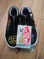 Tênis Vans Off the Wall infantil feminino bordado tamanho 13 preto comprar usado  Enviando para Brazil