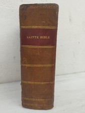 Sainte bible ancien d'occasion  Bohain-en-Vermandois