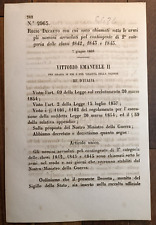 1866 regio decreto usato  Italia
