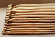 Bamboo crochet hooks for sale  GREAT YARMOUTH
