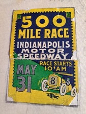 Indianapolis 500 poster for sale  Fort Collins
