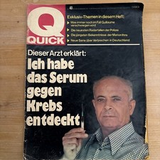 Zeitschrift quick 1974 gebraucht kaufen  Traitsching