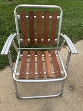 Vintage wood aluminum for sale  Saint Louis