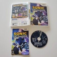 Sonic Unleashed (Nintendo Wii, 2008) CIB Completo, TESTADO E FUNCIONANDO comprar usado  Enviando para Brazil