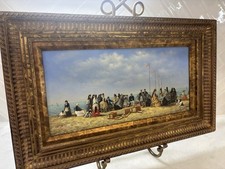 Beach scene oil for sale  Huntsville