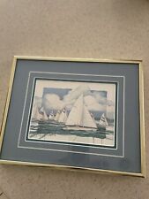 print framed sailboats for sale  Lewes