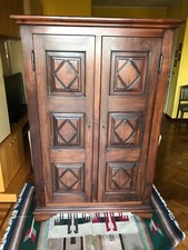 Armadio legno artigianale usato  Revello