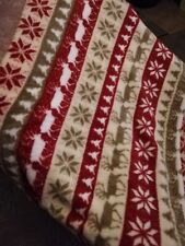 Wohndecke kuscheldecke weihnac gebraucht kaufen  Klötze, Apenburg-Winterfeld