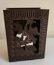 Rustic tin lantern for sale  Peru