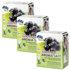 Aroniasaft bio 3x3 gebraucht kaufen  Schwarmstedt