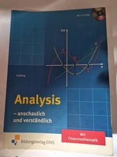 Analysis anschaulich verständ gebraucht kaufen  Aschaffenburg