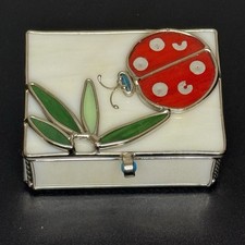 ladybug stained glass for sale  Burleson