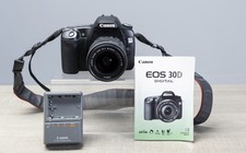 Usado, Lente Canon EOS 30D, 8.2MP, DSLR com Canon 18-55mm EF obturador baixo Cnt. Testado comprar usado  Enviando para Brazil