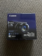 NOVA CÂMERA DIGITAL COMPACTA CANON BLACK POWERSHOT SX740 HS - VEM COM RECIBO comprar usado  Enviando para Brazil