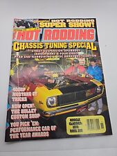 Popular Hot Rodding Magazine November 1990 Chassis Tuning Muscle Car Chevy Ford segunda mano  Embacar hacia Mexico