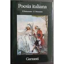 Poesia italiana settecento usato Poesia italiana settecento usato  Alessandria