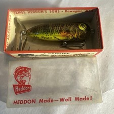 Isca de pesca HEDDON BABY TORPEDO cor resistente na caixa comprar usado  Enviando para Brazil