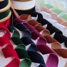 Velvet ribbon 25mm for sale  CHELTENHAM