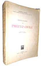 Barassi istituzioni diritto usato  Italia