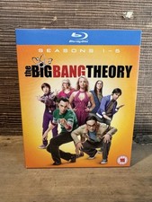 The Big Bang Theory: Seasons 1-5 (Blu-ray, 2018) - Complete DVD Region Free. comprar usado  Enviando para Brazil