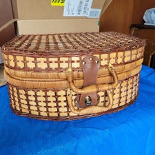 Vintage wicker picnic for sale  Port Huron