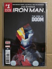 Infamous Iron Man #1 1st App Dr. Doom as A.I.  Tony Stark Avengers Doomsday quase perfeito comprar usado  Enviando para Brazil