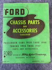 Catálogo de piezas y accesorios de chasis Ford segunda mano  Embacar hacia Argentina