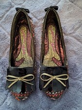 Ladies flat brown for sale  LLANELLI