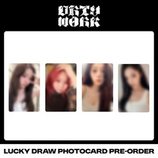 Cartão fotográfico [Pré-venda] Aespa 1º single álbum trabalho sujo InterAsia LuckyDraw, usado comprar usado  Enviando para Brazil
