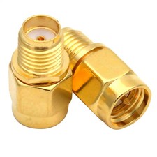 2 x conector fêmea SMA para plugue macho SMA conector de cabo coaxial kit de substituição comprar usado  Enviando para Brazil