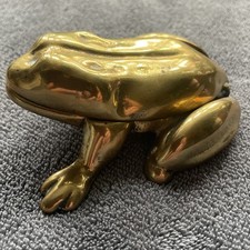 Vintage brass frog for sale  CALDICOT