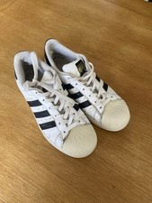 Adidas white black for sale  BRAINTREE