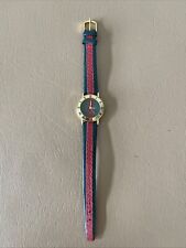 Vintage Gucci 3000L Feminino Shelly Line Dial Relógio Dourado com Pulseira Original comprar usado  Enviando para Brazil