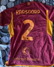 Maglia roma match usato  Roma