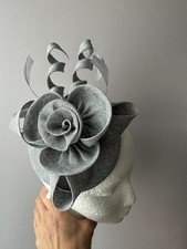 Grey fascinator spirals for sale  ASHINGTON